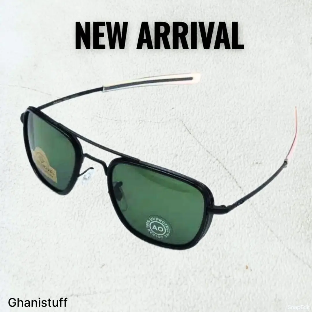 Kacamata Pria Anti Silau Skymaster Aviator Lensa kaca UV Protection Frame Besi