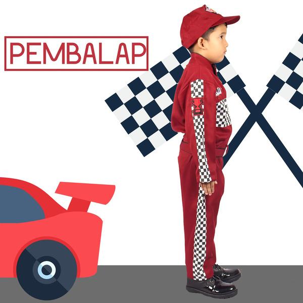 BAJU PEMBALAP ANAK 3-8 TAHUN 2