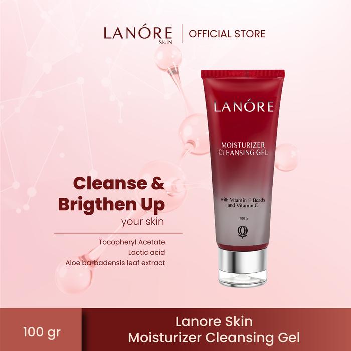 Gambar Lanore Skin Moisturizer Cleansing Gel 100g dari Surya Dermato Medica Labs Kota Surabaya Tokopedia