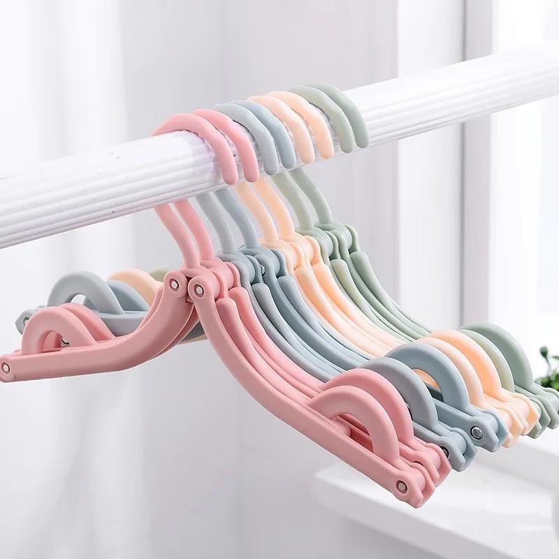 Product Introduction of 10PCS Gantungan Baju Hanger Lipat Portable Jemuran Pakaian Travel Serbaguna 18