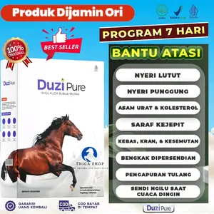 100% ASLI Original Duzi Pure Susu Kuda Liar Lombok Atasi Masalah Tulang dan Sendi Bubuk Herbal Alami 200gr Dairy Milk Etawa