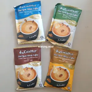 ECERAN - CHEKHUP CHEK HUP 3IN1 3 IN 1 IPOH WHITE COFFEE KOPI PUTIH COFFEE CREAMER / LESS SWEET / ORIGINAL / RICH (1 SACHET)