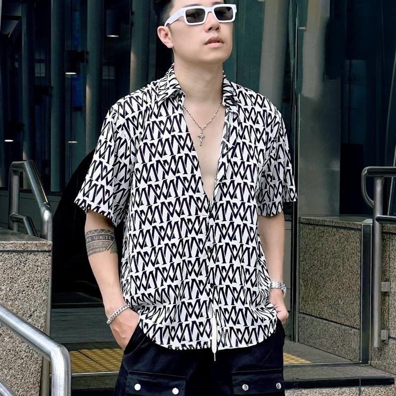 Áo Sơmi Lụa Mango MW Streetstyle MR WHITE Menswear