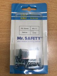 Gambar MR SAFETY SEKRUP 16103 6X3/4” Kepala Sekerup Ulir dari Tirta Bangunan Kota Depok 2 Tokopedia