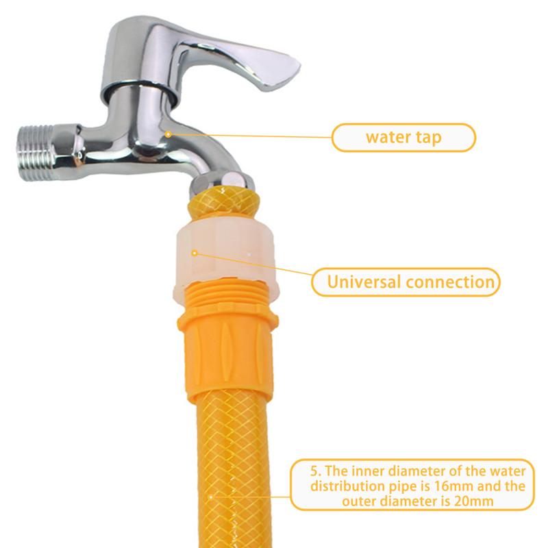 Product Introduction of 10 pcs 16mm hard pipe to hose connector water pipe quick connector 23