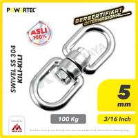Gambar POWERTEC Swivel SS 304 / Kili kili 5mm - 3/16" dari megajaya.co.id Kota Administrasi Jakarta Pusat 1 Tokopedia