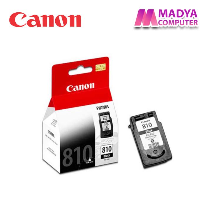 Gambar Tinta / Kartrid / Cartridge Canon PG-810 Black dari Madya Computer Kab. Banyumas Tokopedia