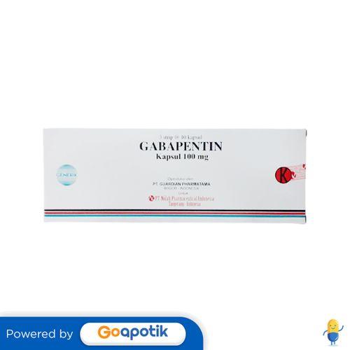 GABAPENTIN NULAB 100 MG BOX 30 KAPSUL