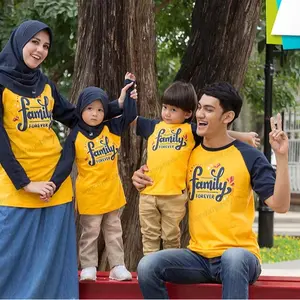 Kaos Couple Ziyata//Couple ayah & ibu// Seragam Family gathering // Koas Seragam sahabat// baju liburan //kaos couple arisan ZT059 //Muslim Baju Keluarga Sarimbit Pasangan Dewasa Lebaran Setelan Panjang