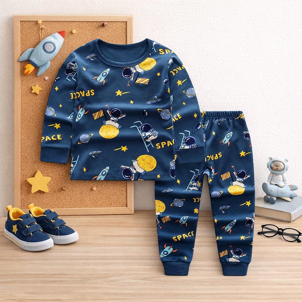 SETELAN BAJU TIDUR ANAK ASTRONOT UNTUK ANAK 6  BULAN - 2TAHUN