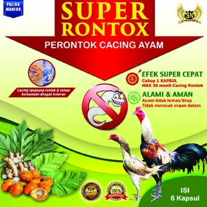 Perontok Cacing Ayam Super Rontox untuk Mengatasi Masalah Cacingan dengan Cepat dan Efektif
