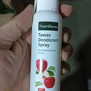 NUTRIFARM - TAWAS SPRAY 100ML DEODORANT SPRAY TAWAS CAIR Mencegah Keringat Berlebih & Membuat Kulit Ketiak Lembut Original
