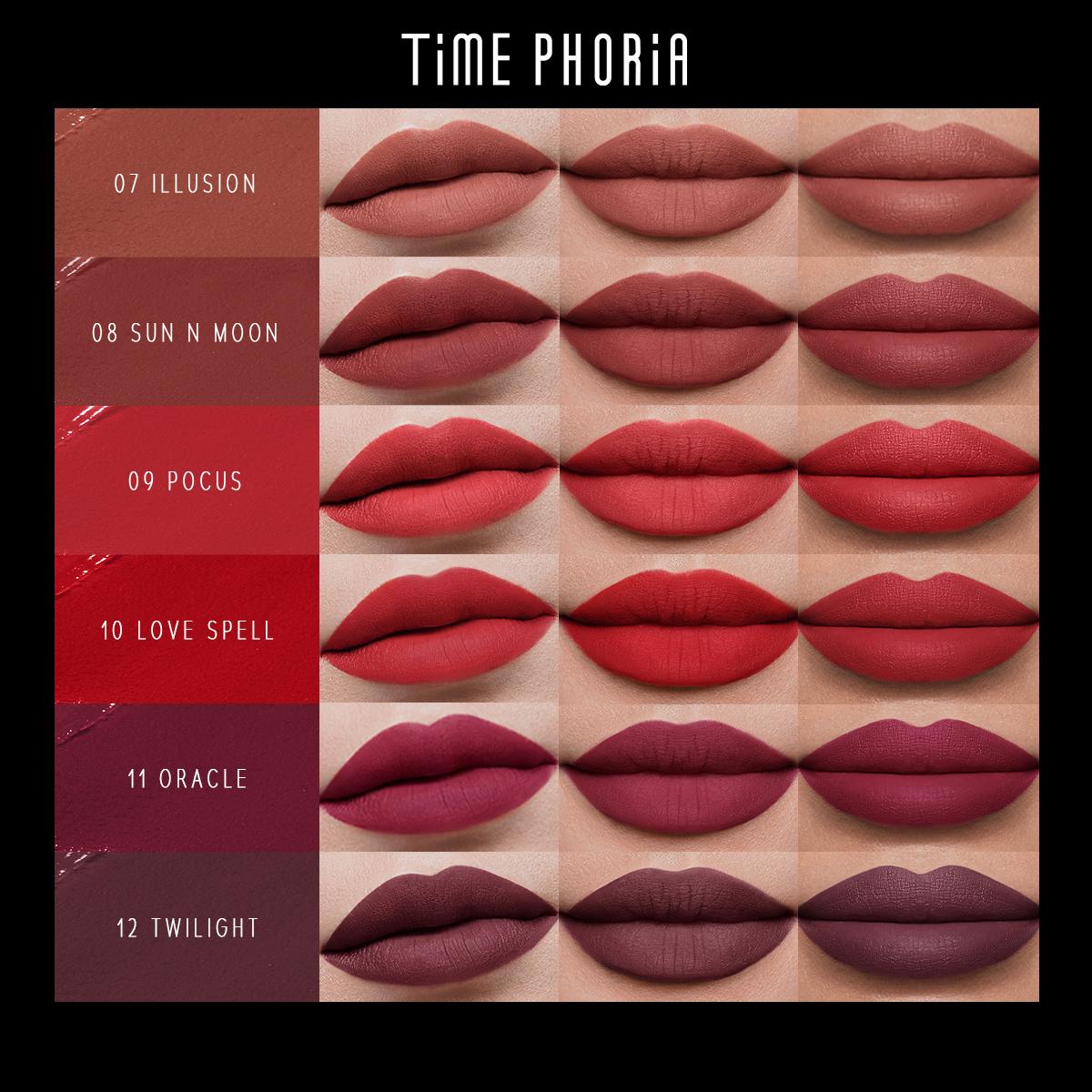 TIMEPHORIA ALTERA BLURRING LIP TINT+LIP MATTE 2PCS