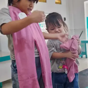 Katasya Legging Anak Cutbray Renda Bahan Katun Rib Usia 1-6Thn untuk Laki-Laki & Bayi Legging Cutbray Renda Legging Anak Perempuan