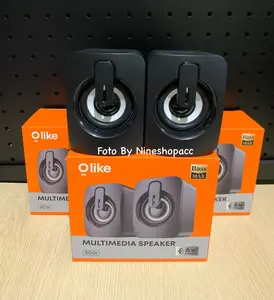 OLIKE SC01 Multimedia Wired Speaker 4W Subwoofer Stereo Sound Speaker PC AUX 3.5mm Jack Audio