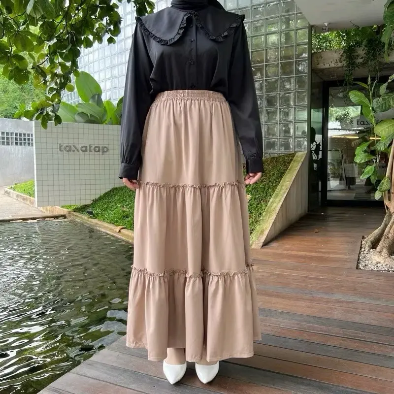 Lyra Skirt  - Rok Korea Terbaru -  Rok Tiga Susun Premium - Ruffle Skirt Tiga Susun -  Ruffle Skirt Susun 3 Rampel 2