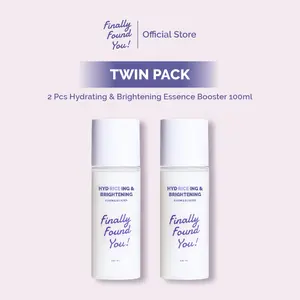 [LIVE] TWINPACK Finally Found You! HYDRICEING & BRIGHTENING Essence Booster - Serum Infused Toner Untuk Semua Jenis Kulit 100mL