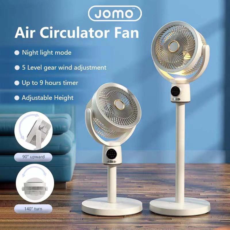 JOMO Cordless Air Circulation Fan Standing Fan