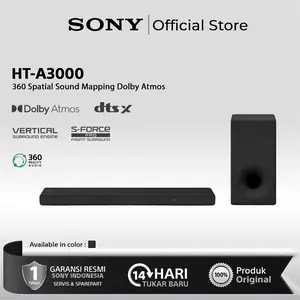 Sony HT-A3000 250W 3.1-Channel Dolby Atmos Soundbar