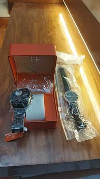 Product Review of DISKON jam tangan  !! Evans Jayden Jam Tangan Pria 9554-1 Rantai Stainless Steel Kaca Sapphire Chronograph Water Resistant 5ATM Air Bahan Watches Waterproof from c**e 0