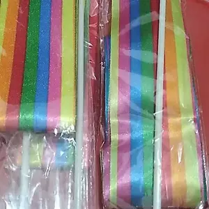 4m Twirling Ribbon Colorful Ballet Ribbon Alat Tari Tamborin Gereja Props Senam Ballet Pita Twirling Ribbon