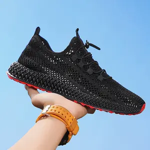 Urbest.id <GRATIS PENGIRIMAN> Sepatu Olahraga Jalan Musim Panas Sepatu Berongga Bersirkulasi 2025  Kenyamanan Terbaik bagi Penentu Tren Sepatu Trendi Sepatu Berongga Ringan dan Bersirkulasi Slip-On Jaring Casual Sneakers Pria Running Olahraga Kasual