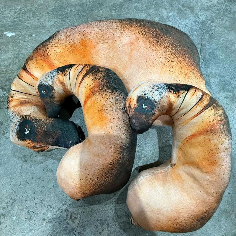 gấu bông con chó in 3D đẹp size 60cm
