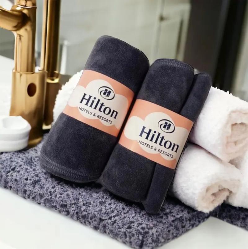 Product Introduction of Tuala Towel Mandi Hotel Hilton gebu ringan High Quality Serap Air Microfiber Plain Eksklusif Premium Berwarna Combo 3