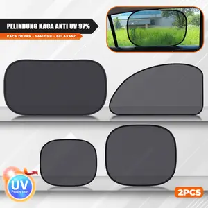 Pelindung Kaca Mobil Anti UV Lipat – Sun Shield Reflektif Praktis untuk Semua Jenis Mobil