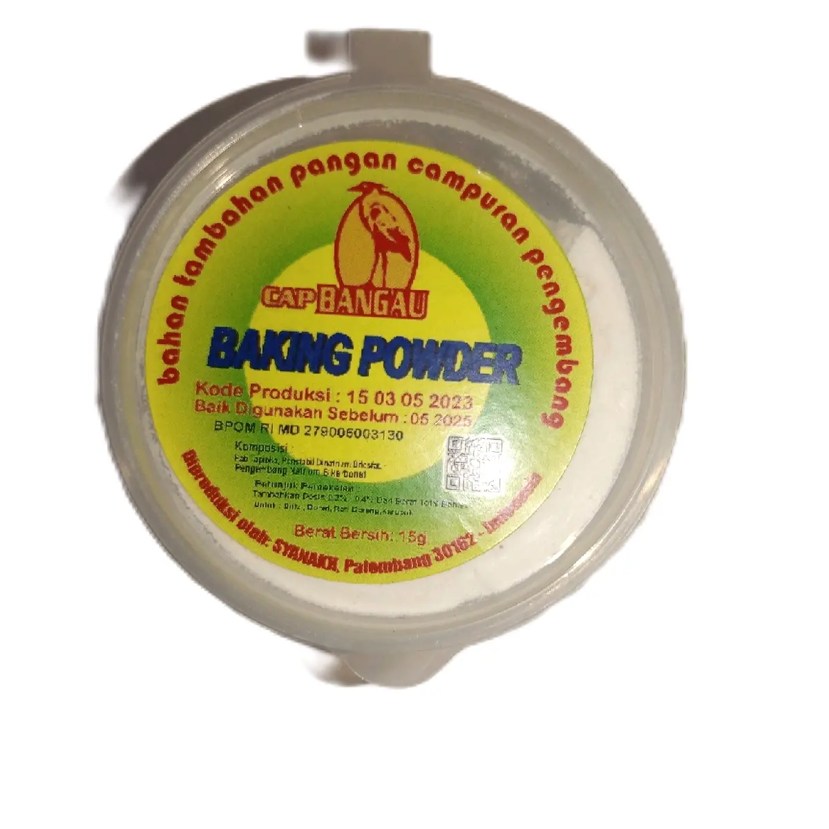 Backing Powder dan sp ovalet Cap Bangau