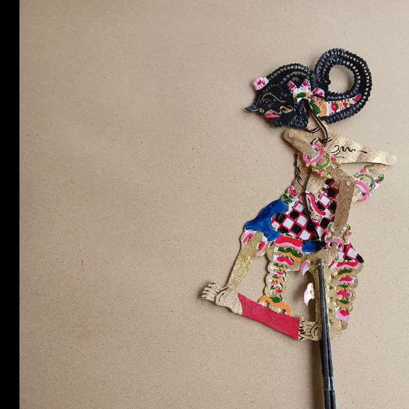 WAYANG KULIT ASLI UKURAN 30CM 4