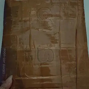 Custom Plakat Gunung Tulisan Happy Birthday Papan Nama Custom Sign Board Kayu MDF 15 x 30 CM