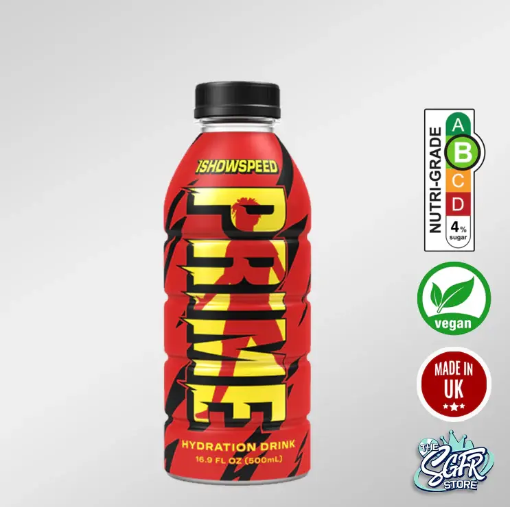 Prime Hydration ISHOWSPEED UK Bottle 500 ml