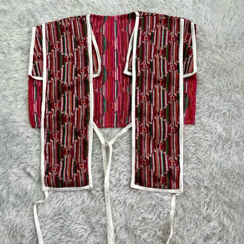 Lula vest rompi outer tweed atasan wanita Casual 1