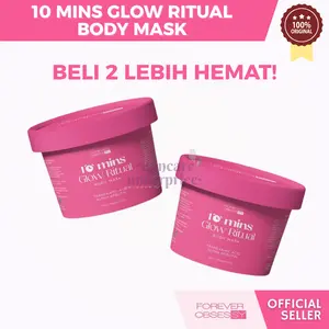 [BELI 2 LEBIH HEMAT!] FOREVER OBSESSY 10 Mins Glow Ritual Body Mask 100g - Cerah Instan & Pudarkan Bekas Luka