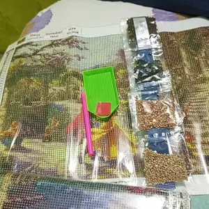 Diamond Painting Full Drill 5D Diy Lukisan Kristik