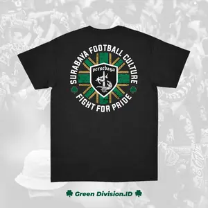 Kaos Surabaya Football Culture 01, Kaos Persebaya, Kaos Casual Persebaya, Kaos Ultras Persebaya, Kaos Surabaya Fotball Culture Combed,  Code 01