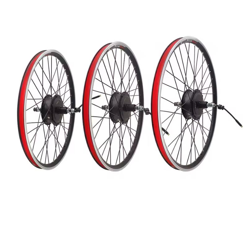 Product Introduction of CSC Electric Bike Conversion Kits 36V 250W 350W Front Rear Wheel hub motor 48V 1OOOW 15OOW Electric Bicycle Brushless MTX rim 10