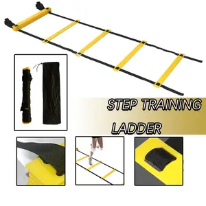 Agility Ladder 4,6,8 Meter /Tangga Tali Nilon Untuk Latihan Kecepatan / Kelincahan / Ketangkasan Ranchotion