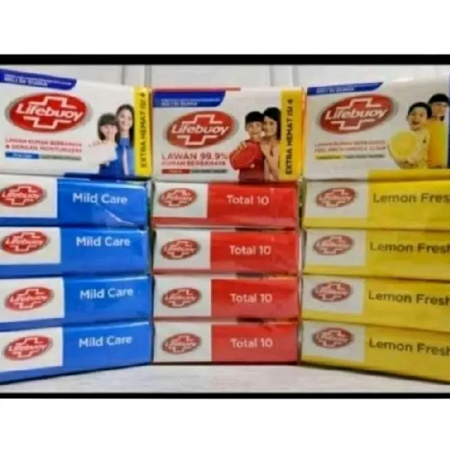 12 pcs sabun batang Lifebuoy 70 gr
