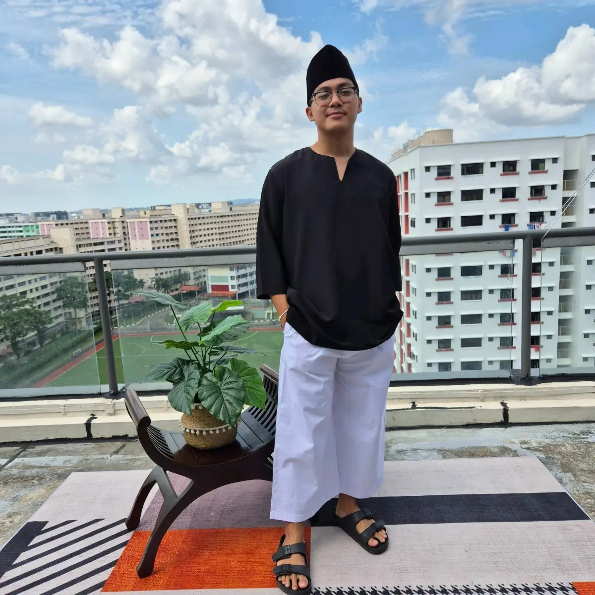 Kurta Adyan with 3/4 Sleeves