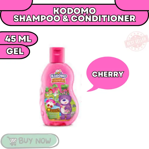 Kodomo Shampoo & Conditioner Gel 45ml Botol 2