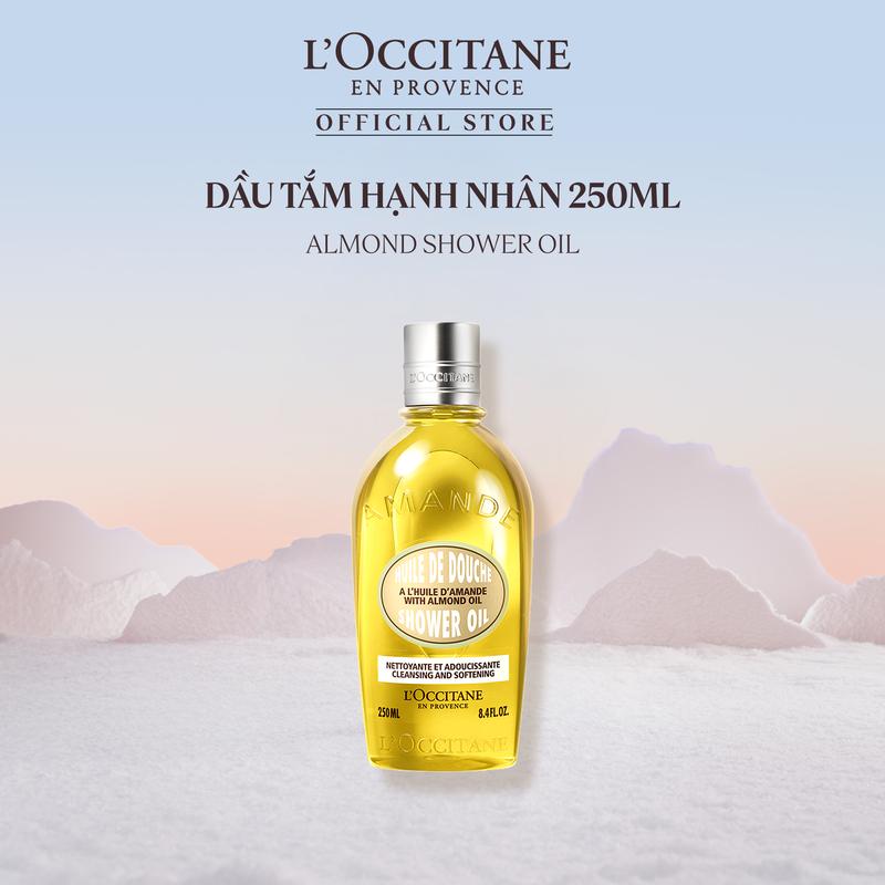  Dầu tắm Hạnh Nhân L'Occitane Almond Shower Oil 250ml 