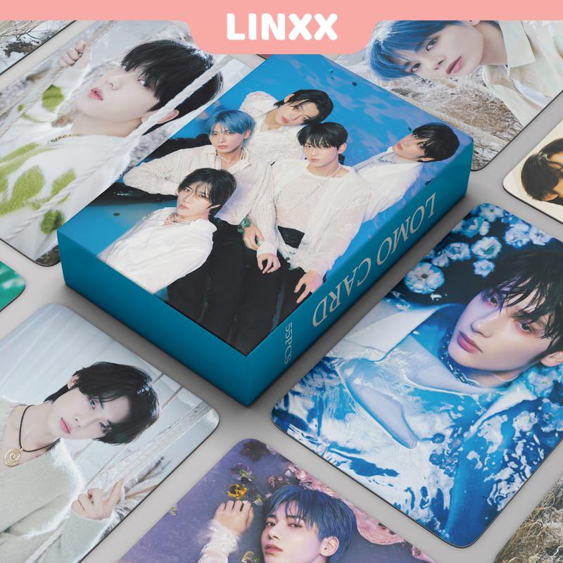 Thẻ Lomo Album TXT SWEET, Thẻ Photocard Kpop, Thẻ Bài Postcard, Bộ Sưu Tập Linxx, 55 Miếng
