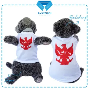 Baju Kucing Lucu Murah Agustusan Garuda Putih