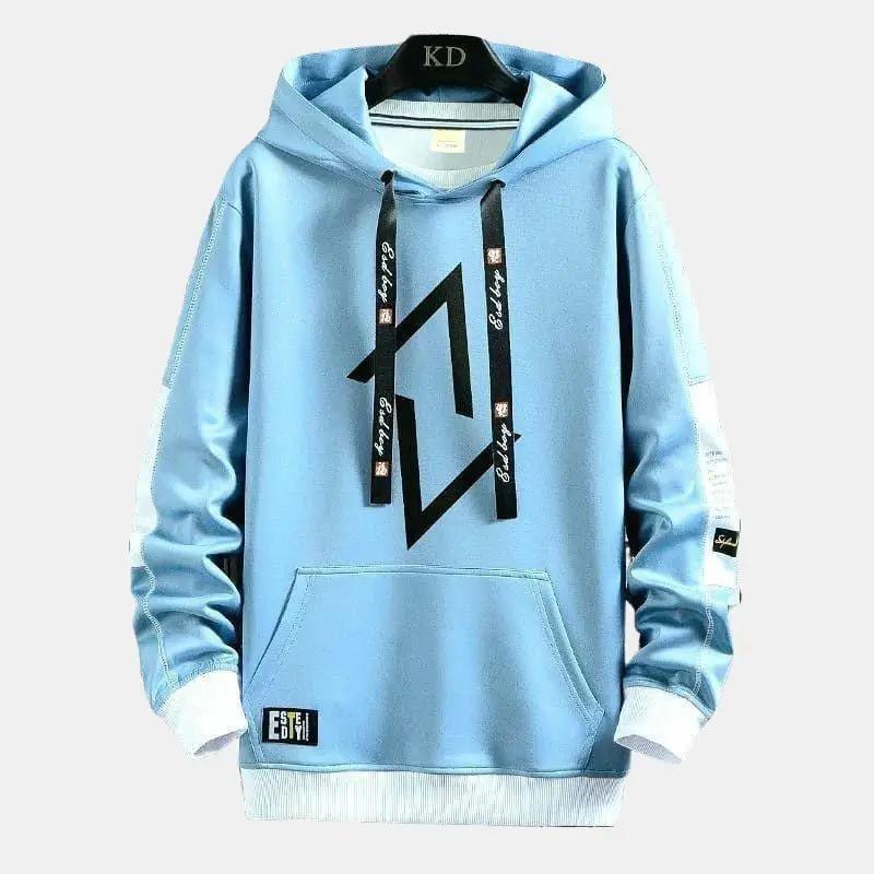 Sweater Hoodie Pria AV Streetstyle Bahan Flece Allsize Terbaru Fleece Tebal Hitam Basic Distro Kuning Panjang Oversize Crewneck Cowok Simple Keren Katun Zipper Sweatshirt 6
