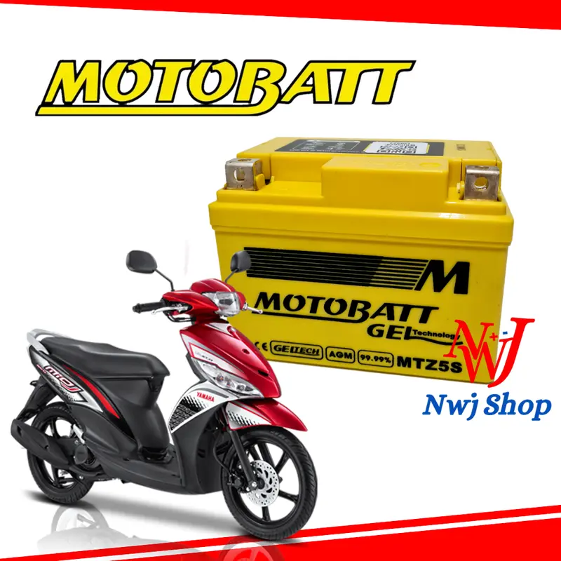AKI KERING MOTOBATT MIO M3 GEAR MIO J MIO S MIO SOUL MIO Z MTZ5S GTZ5S YTZ4V MF 2