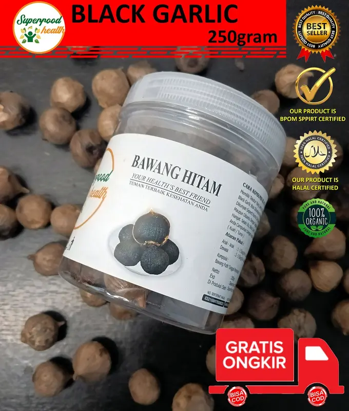 [ORI] BAWANG HITAM SOLO (BAWANG HITAM TUNGGAL) SUPERFOOD BERMACAM KHASIAT 5