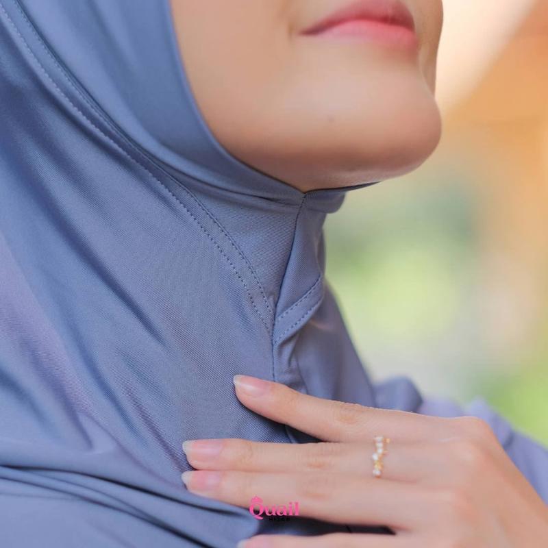 Anasya sport hijab jersey premium by quail hijab Sporty Syari Instan 3