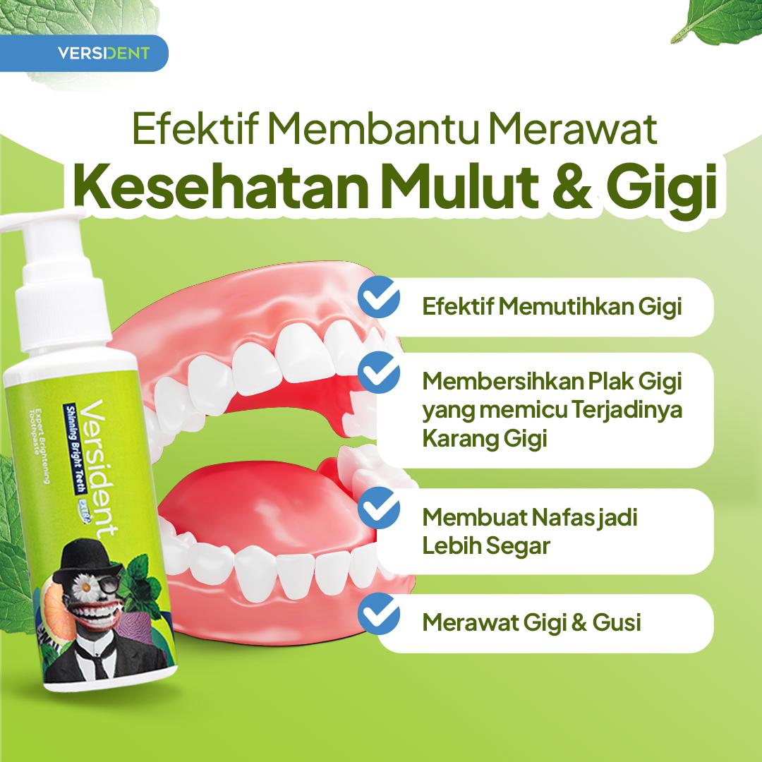 Versident Shinning Bright Teeth Product